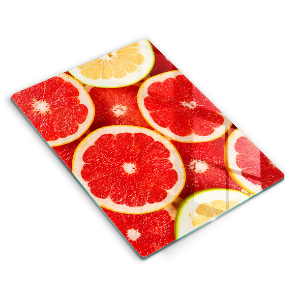 Placă protecție plita Felii de grapefruit