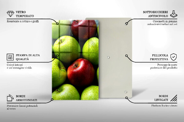 Placă protecție plita Mere suculente