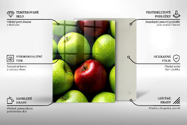 Placă protecție plita Mere suculente