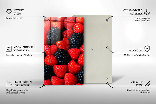 Placă protecție plita Zmeura si murele