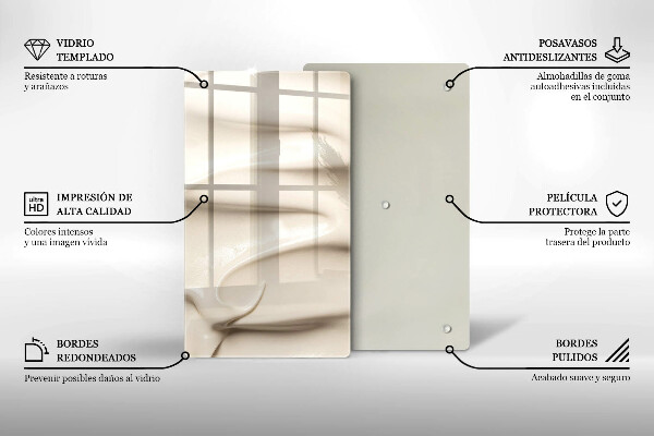 Placă protecție plita Înghețată cremoasă