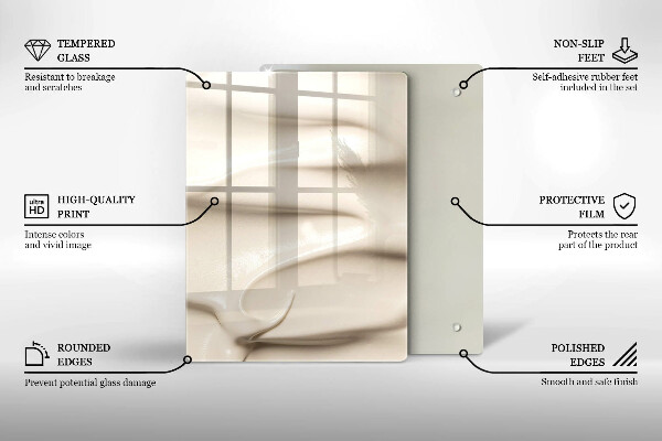 Placă protecție plita Înghețată cremoasă