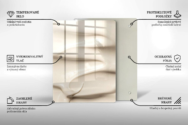 Placă protecție plita Înghețată cremoasă