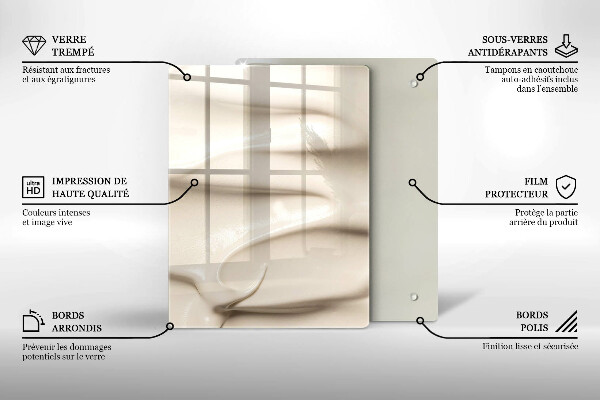 Placă protecție plita Înghețată cremoasă