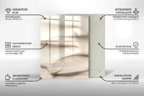 Placă protecție plita Înghețată cremoasă