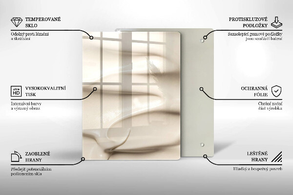 Placă protecție plita Înghețată cremoasă