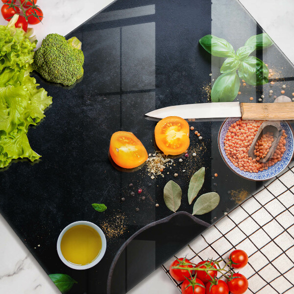 Placă protecție plita Boluri cu condimente