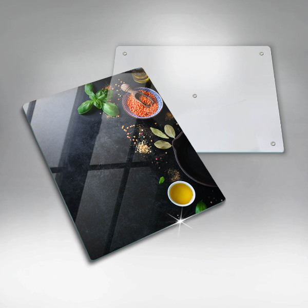 Placă protecție plita Boluri cu condimente