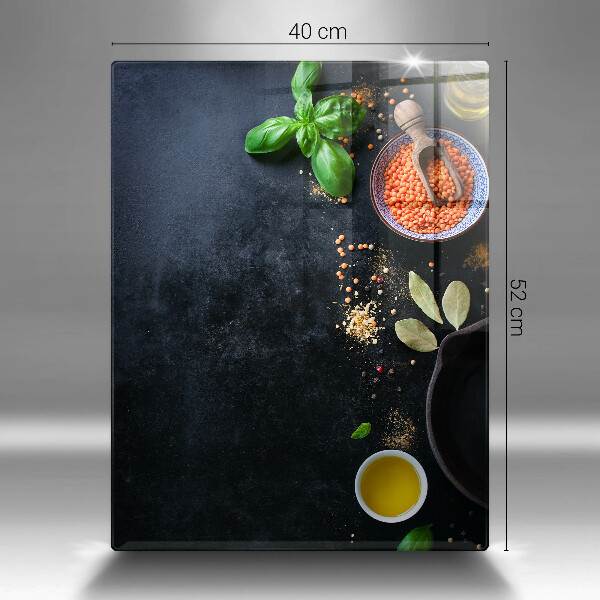 Placă protecție plita Boluri cu condimente