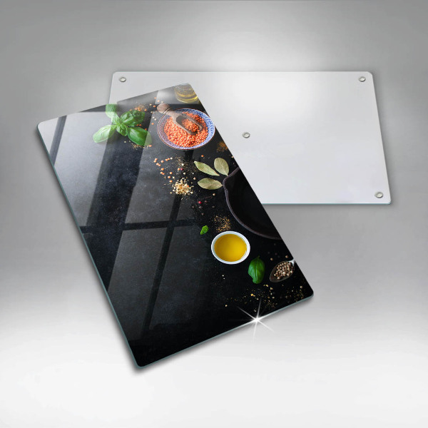 Placă protecție plita Boluri cu condimente