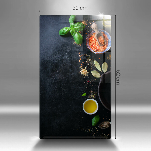 Placă protecție plita Boluri cu condimente