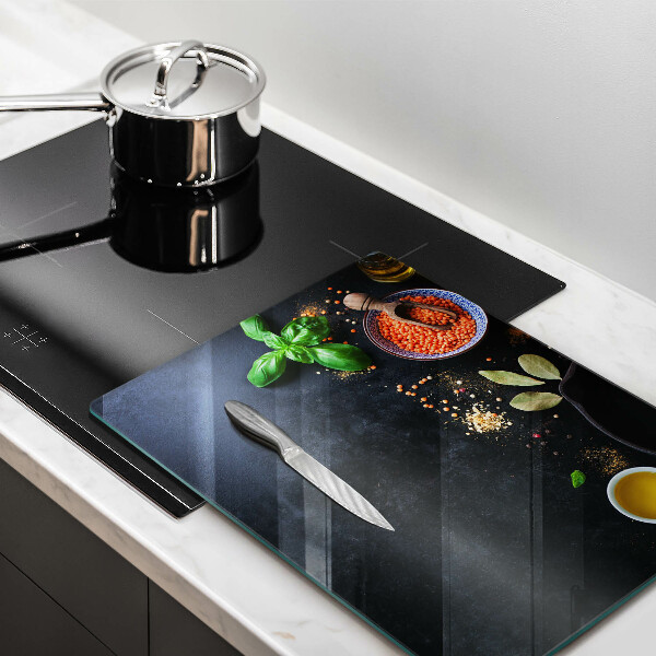 Placă protecție plita Boluri cu condimente