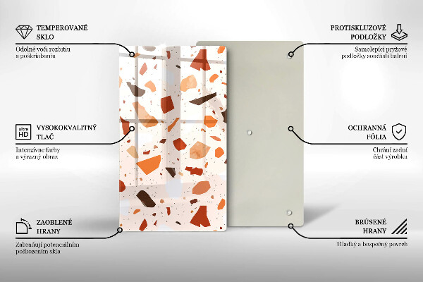 Placă protecție plita Gresie decorativa