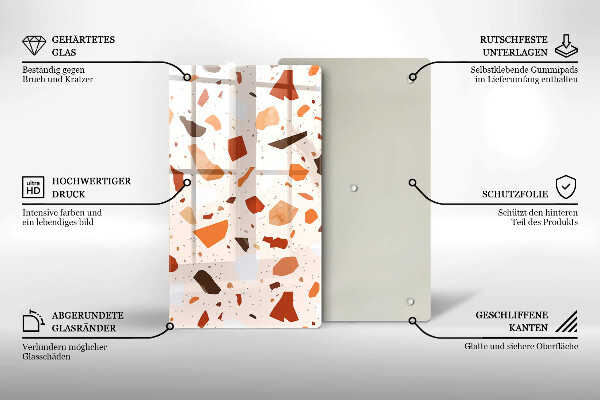 Placă protecție plita Gresie decorativa