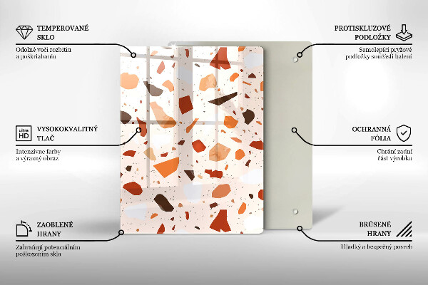 Placă protecție plita Gresie decorativa