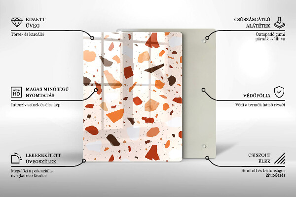 Placă protecție plita Gresie decorativa