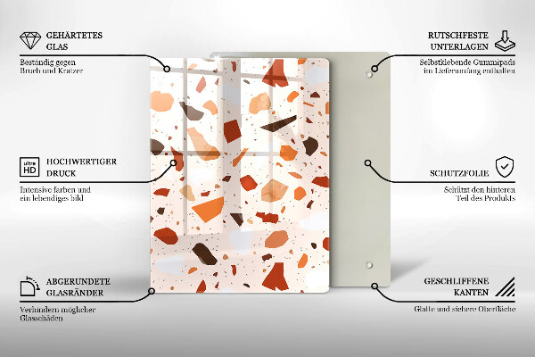 Placă protecție plita Gresie decorativa