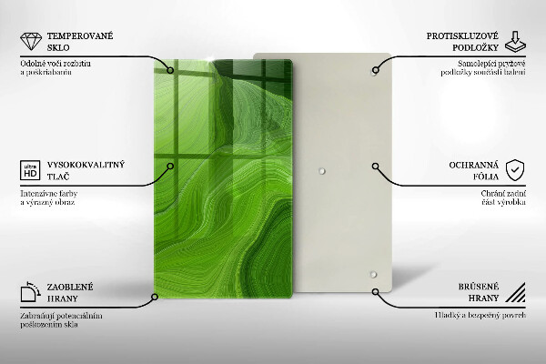 Placă din sticla protectie perete Textura abstractă