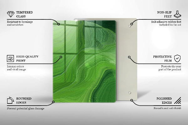 Placă din sticla protectie perete Textura abstractă