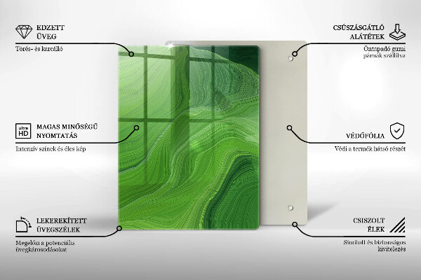 Placă din sticla protectie perete Textura abstractă