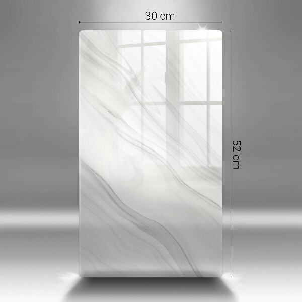 Placă din sticla protectie perete Marmură delicată