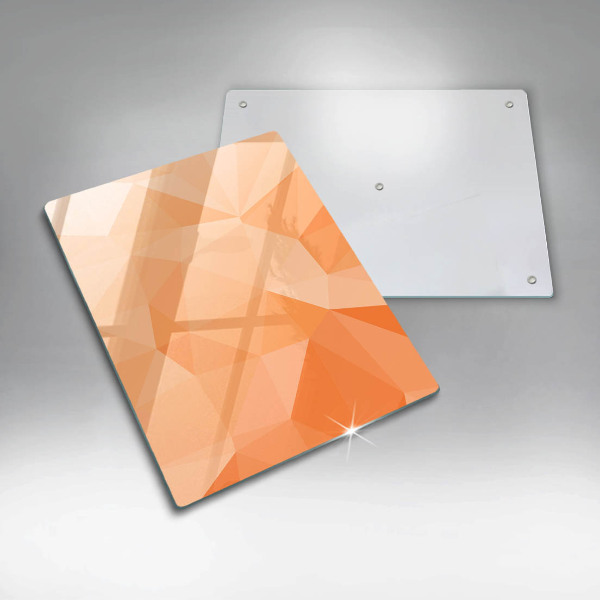 Placă din sticla protectie perete Fundal geometric