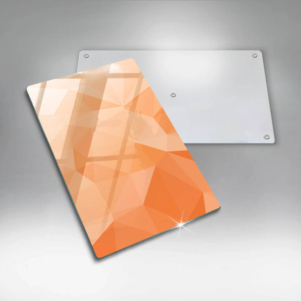 Placă din sticla protectie perete Fundal geometric