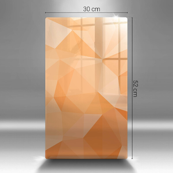 Placă din sticla protectie perete Fundal geometric