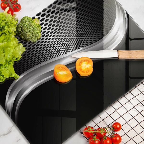 Placă din sticla protectie perete Structura metalica