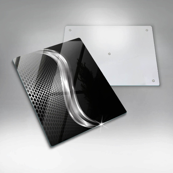 Placă din sticla protectie perete Structura metalica