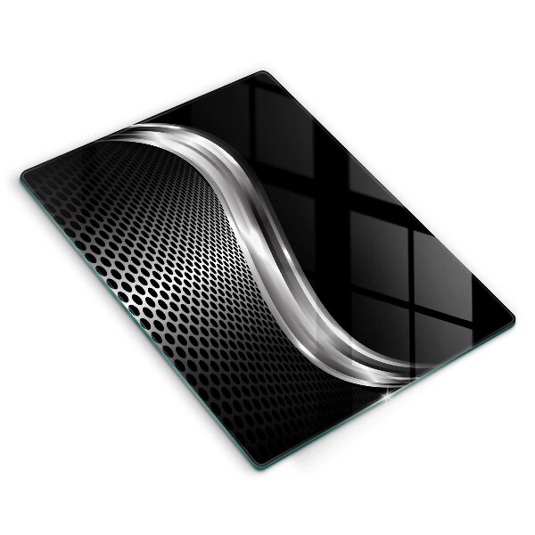 Placă din sticla protectie perete Structura metalica