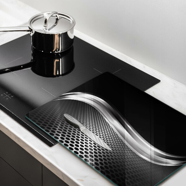 Placă din sticla protectie perete Structura metalica