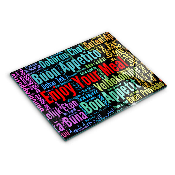 Placă sticla protectie aragaz Subtitrări bon poftă limbi