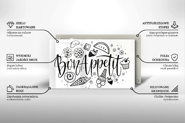 Placă protecție plita Bon appetit