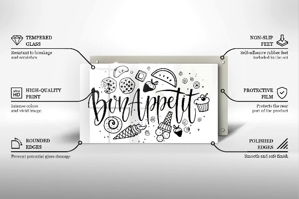 Placă protecție plita Bon appetit