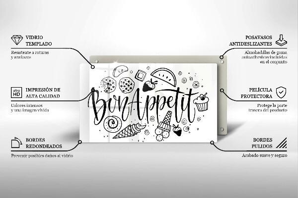 Placă protecție plita Bon appetit