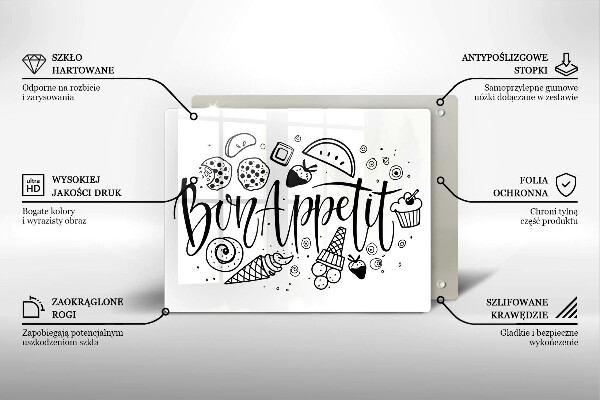 Placă protecție plita Bon appetit