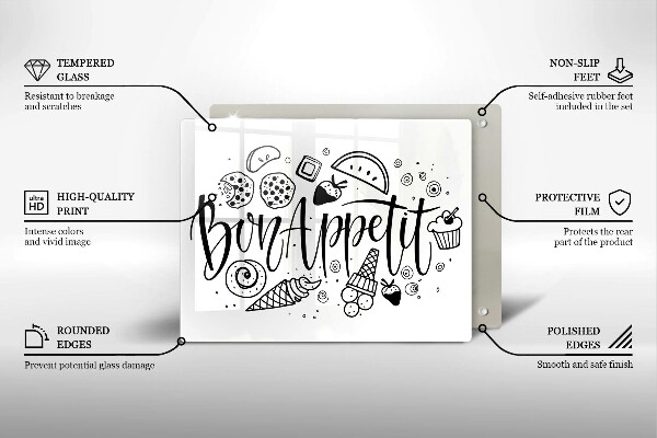 Placă protecție plita Bon appetit