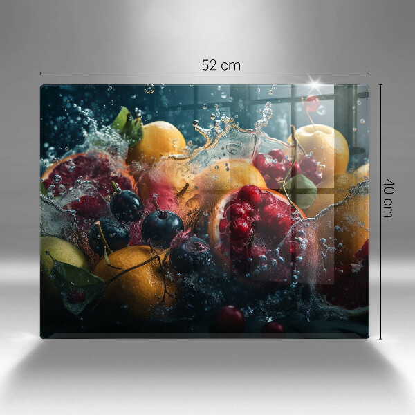 Placă protecție plita Fructe în apă