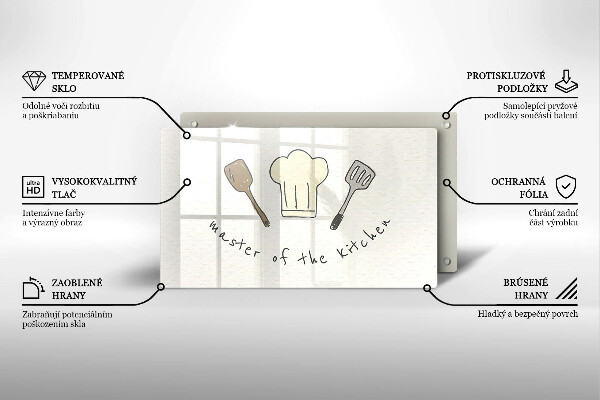 Placă protecție plita Master of the kitchen