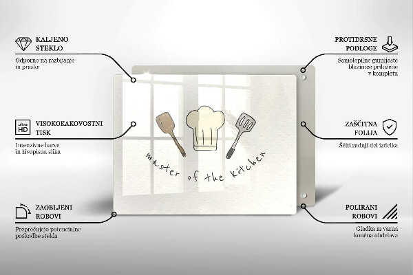 Placă protecție plita Master of the kitchen