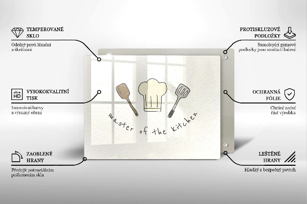 Placă protecție plita Master of the kitchen