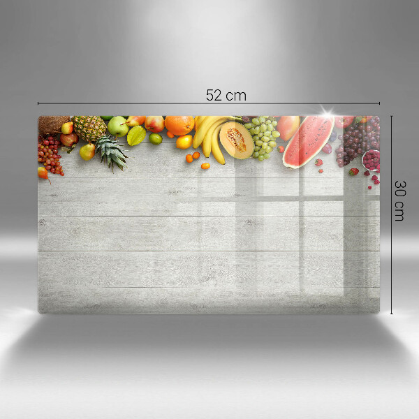 Placă protecție plita Fructe pe scânduri
