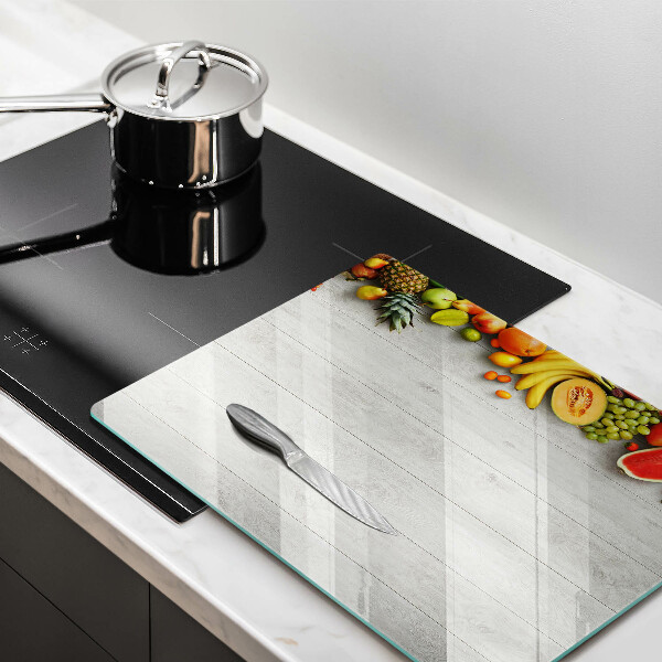 Placă protecție plita Fructe pe scânduri