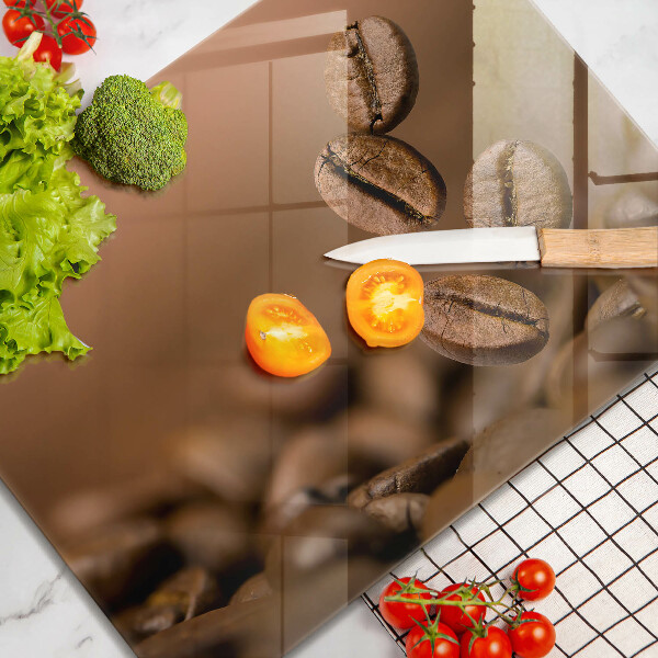 Placă protecție plita Boabe de cafea