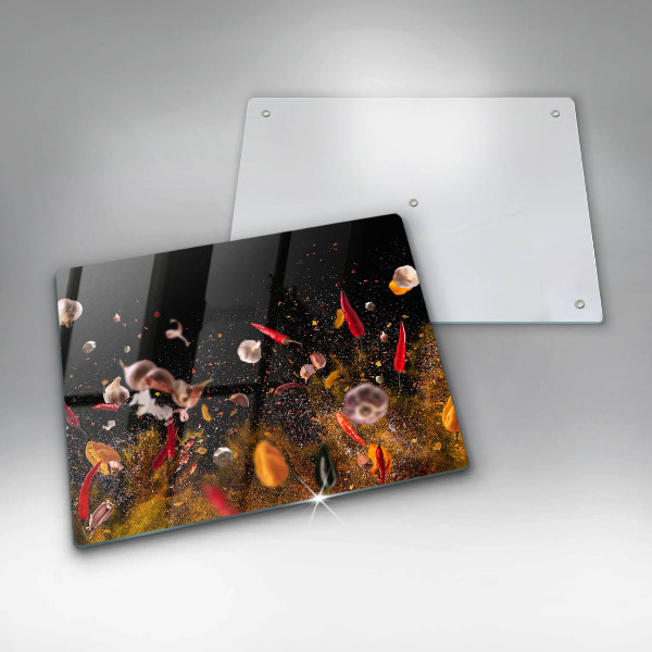 Placă protecție plita Condimente iute