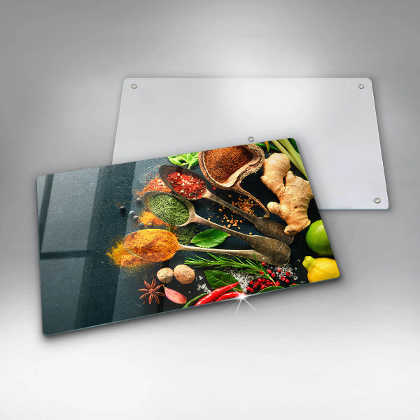 Placă protecție plita Linguri de condimente de bucătărie