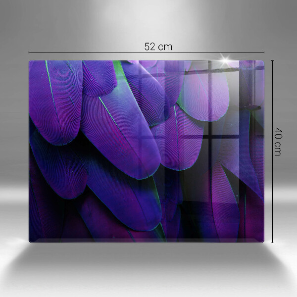 Placă protecție plita Neon pene