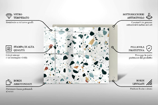 Placă sticla protectie aragaz Gresie usoara