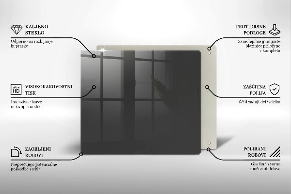 Placă protecție plita Culoare gri